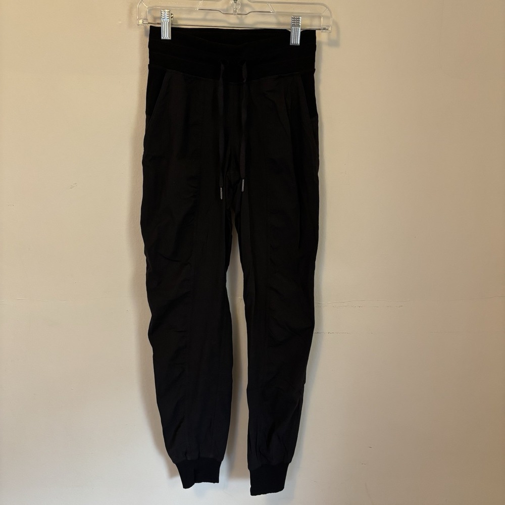 Lululemon Dance Studio Jogger Black Size 0 Athleisure Workout Casual